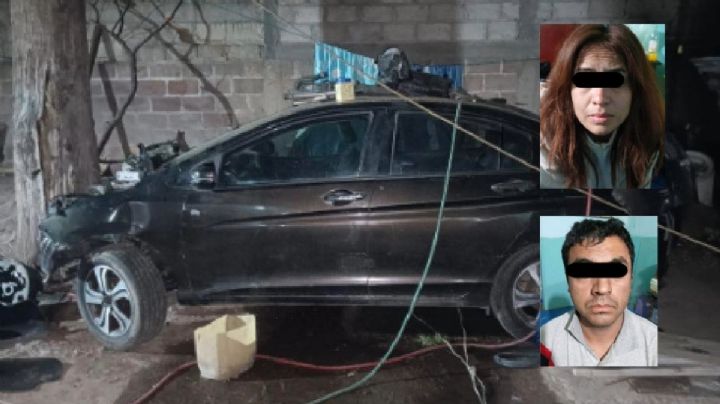 Desmantelan predio para desvalijamiento de autos en Hidalgo