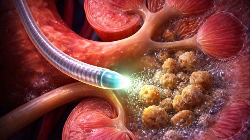 Microrobot lleva alivio a pacientes con piedras en el riñón