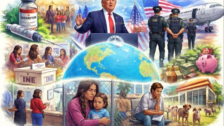 Sarampión, Trump y extradiciones: los temas que marcaron la semana