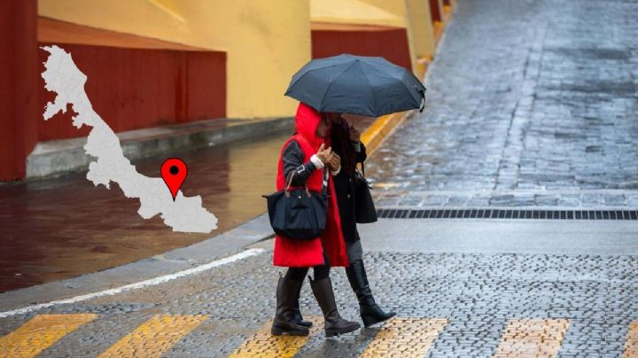 Frente frío 30: las regiones de Veracruz que esperan más lluvias el 25 y 26 de enero
