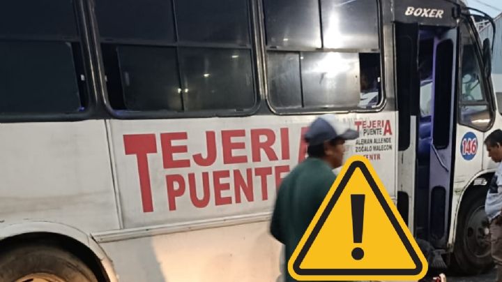 Camión de la ruta Tejería Puente atropella a mujer en el puerto de Veracruz; esto sabemos