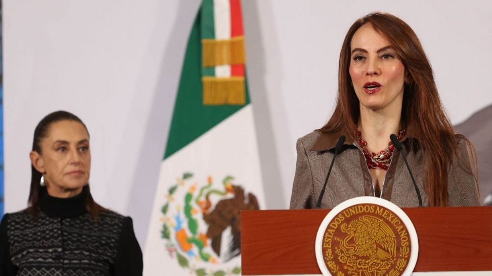 Gabriela Cuevas y la presidenta Claudia Sheinbaum