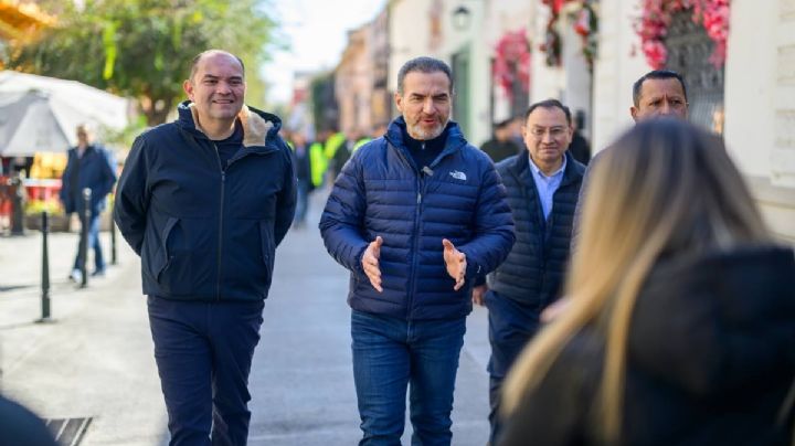 Supervisa Adrián de la Garza rehabilitación del Barrio Antiguo
