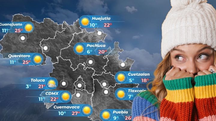 Lluvias y fuertes vientos para Hidalgo; así el clima este miércoles 28 de enero
