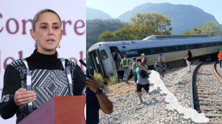 Funcionarios de Sheinbaum atenderán en Veracruz a víctimas del accidente del Tren Interoceánico