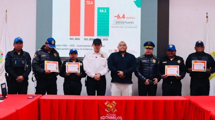 La seguridad en Xochimilco se refuerza y se mide con resultados