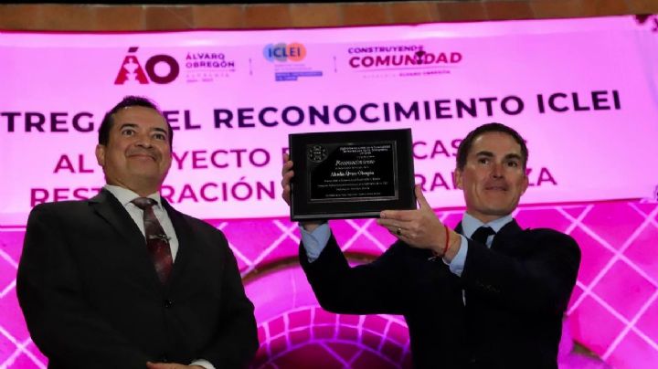 Recibe alcaldía Álvaro Obregón reconocimiento ICLEI por el proyecto “Barrancas AO