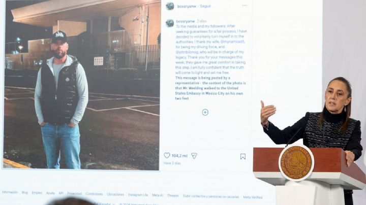 The Wall Street Journal afirma que en caída de Wedding en México participó el FBI; Sheinbaum lo niega