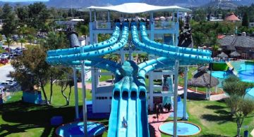 En este balneario de Hidalgo hay un tobogán en forma de monstruo marino y es extremo