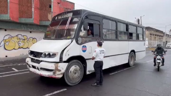 Operativos en Veracruz y Boca del Río: Sancionan a camiones por aumento ilegal del pasaje