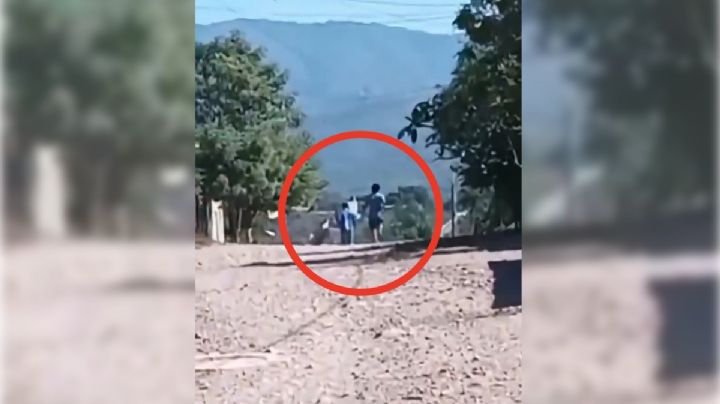 Balacera en Escuinapa, Sinaloa, desata alarma; menores corren en medio de las detonaciones