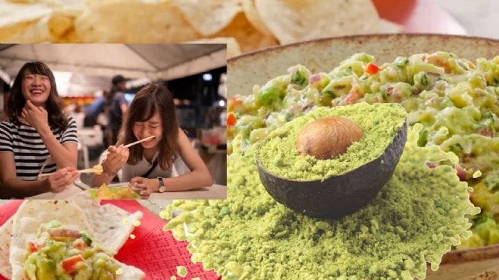 Japoneses comen mole y guacamole en polvo de Guanajuato