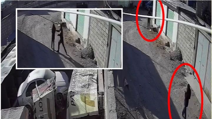 Mujer caminaba por calles de Pachuca cuando hombre la sorprende y sujeta en ataque | VIDEO