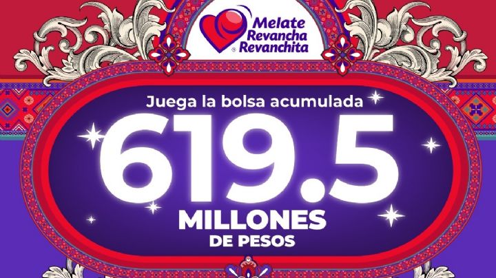 Melate, Revancha y Revanchita superan bolsa acumulada de 600 mdp