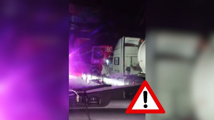 Chocan pipa y ADO en autopista México-Tuxpan; autobús iba hacia Tecolutla, Veracruz
