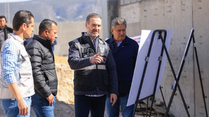 Supervisa Adrián de la Garza avance en construcción del C4 Norte