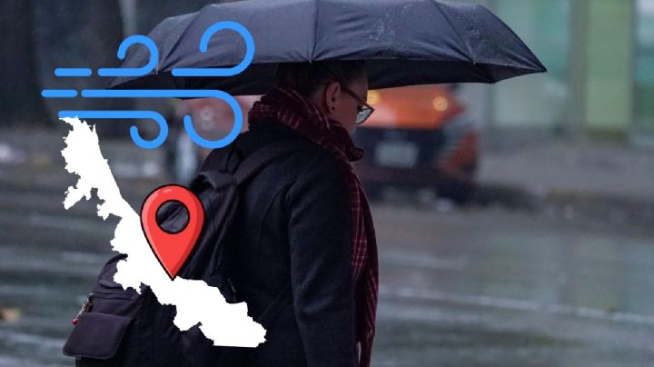 Los municipios de Veracruz con Norte y fuertes lluvias por frente frío 32 hasta el 1 de febrero