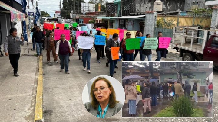 Piden a Nahle pago a docentes UPAV: protestan en municipios de Veracruz