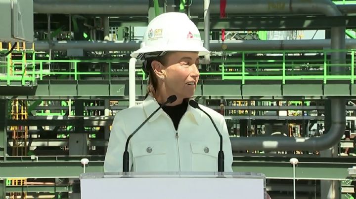 Modernización de refinería de Tula acaba este 2026; Sheinbaum supervisa instalación de reactor