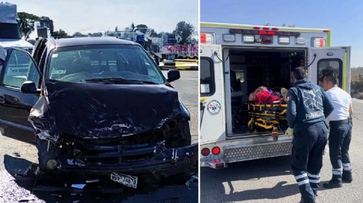 Accidente en Tizayuca deja al menos 6 lesionados