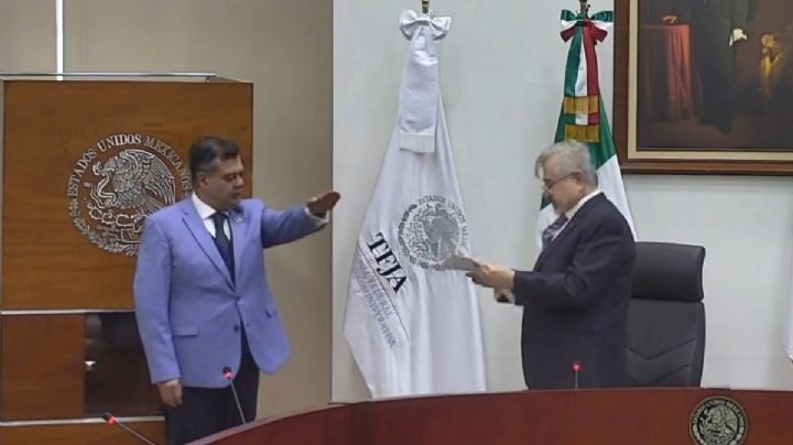 José Ramón Amieva rinde protesta como presidente del Tribunal Federal de Justicia Administrativa
