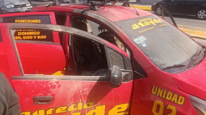 Intentan quemar coche de un circo, al parecer por extorsión