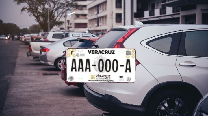 Estas son las placas que se van a cambiar en Veracruz este 2026
