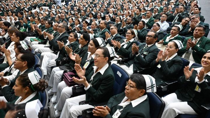 IMSS celebra 95 años del Día de la Enfermera y el Enfermero