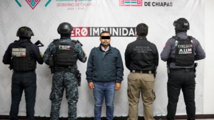 Detienen a alcalde de Cintalapa, Chiapas, es acusado por corrupción, abuso de autoridad y otros delitos