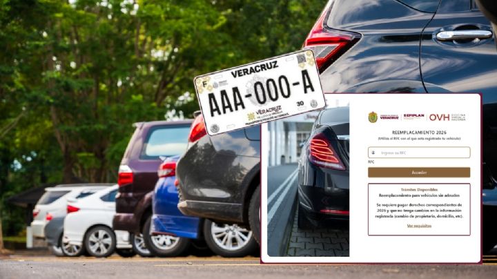 Reemplacamiento 2026 en Veracruz: estos son los requisitos para tramitar placas en línea