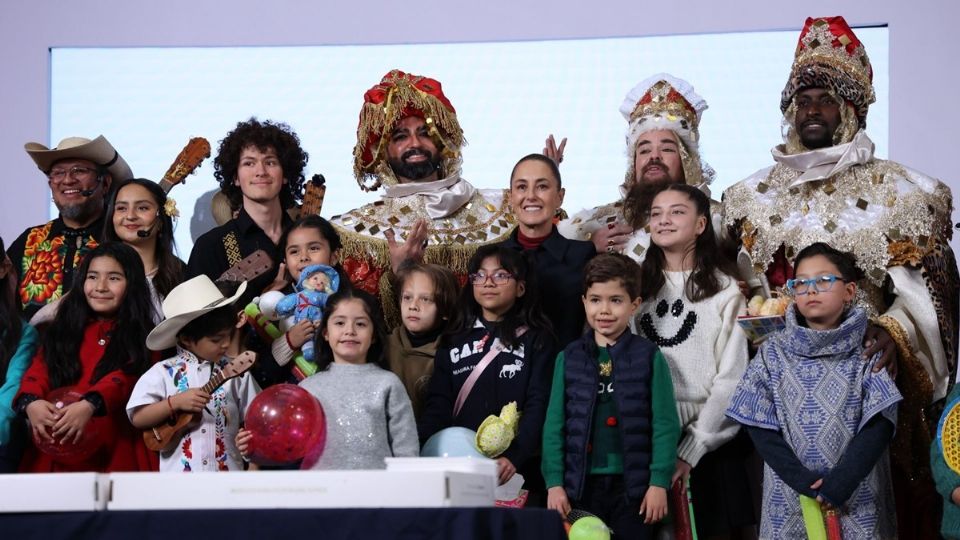 La presidenta Claudia Sheinbaum compartió un mensaje dirigido a niñas y niños durante la Mañanera del Pueblo.