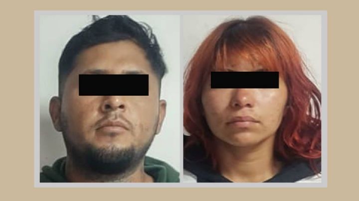 Capturan a Pedro N y Jazmín N, dedicados al robo con violencia de autos en el Estado de México