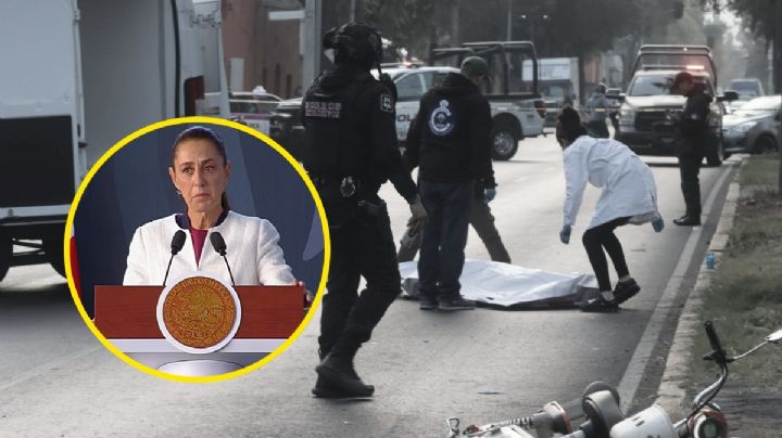 Homicidios dolosos en México caen 40% en primer año de gobierno de Sheinbaum; extorsión sube