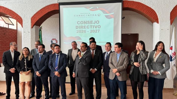 Canacintra Pachuca renueva consejo directivo de forma anticipada