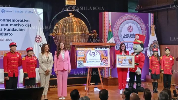 León celebra sus 450 años con billete de la Lotería Nacional