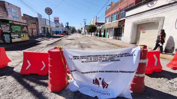 Tulancingo anuncia bacheo por 7 mdp en vialidades de la cabecera municipal