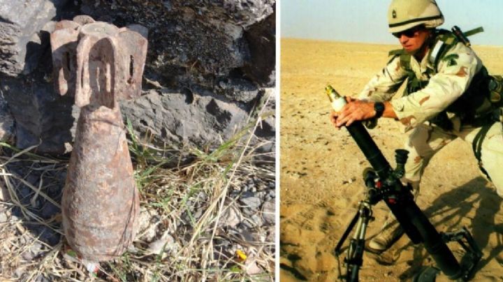 ¿De dónde viene la granada de mortero que encontraron en León?