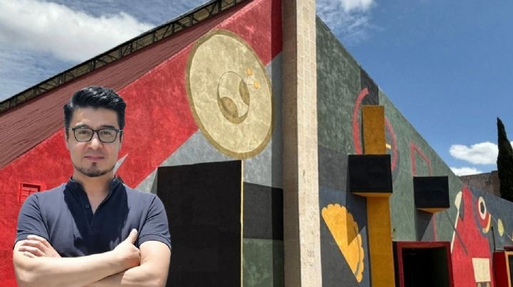 Hubo un acuerdo previo con el autor del mural derribado en el Congreso de Hidalgo