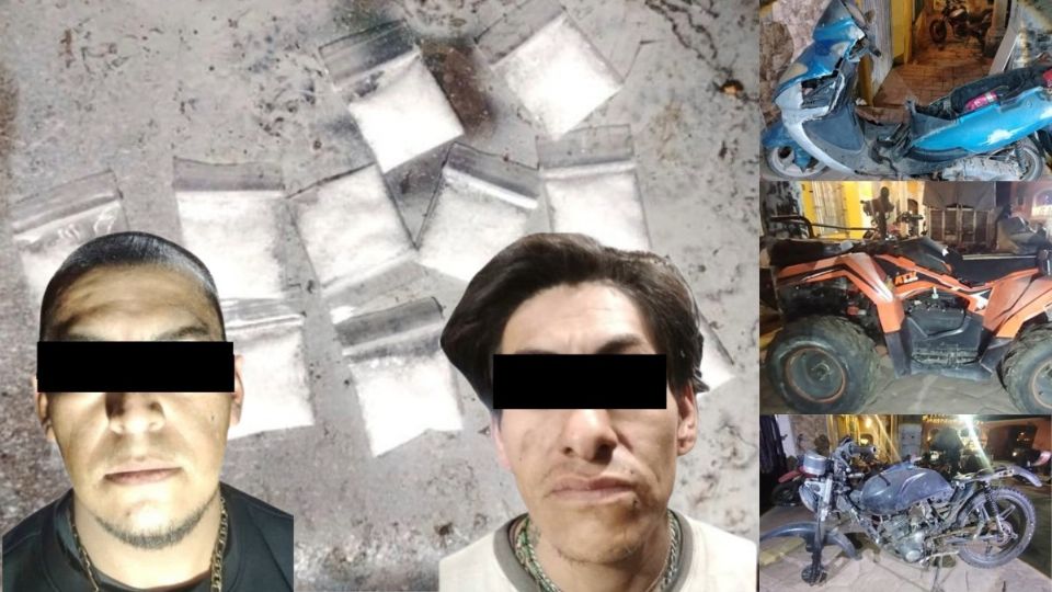 El operativo ocurrió en el municipio hidalguense Tianguistengo donde detuvieron a 2 personas