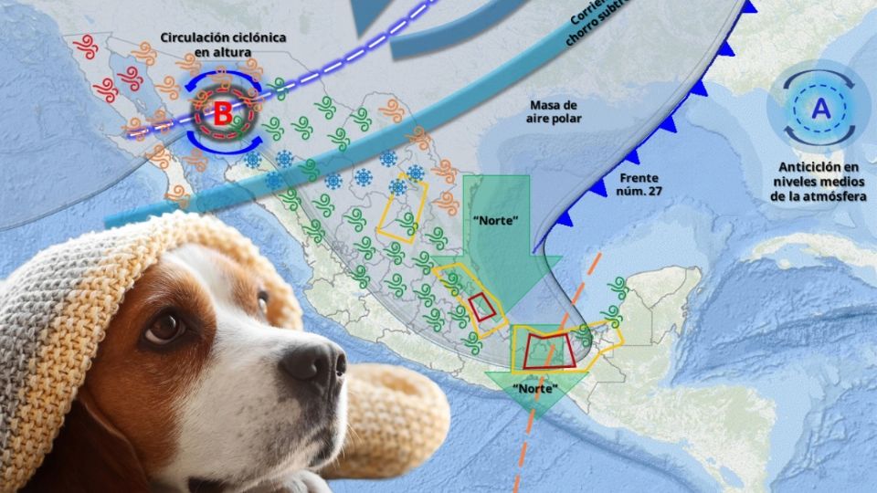 Se espera un marcado descenso de las temperaturas, consulta cómo estará el clima