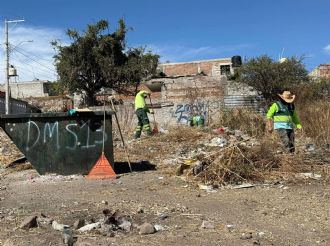 Limpian baldíos en Rizos de las Joyas donde fue acuchillada una estudiante de 13 años