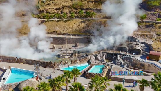 Estos son los atractivos del balneario El Géiser de Hidalgo que evacuaron por un sismo
