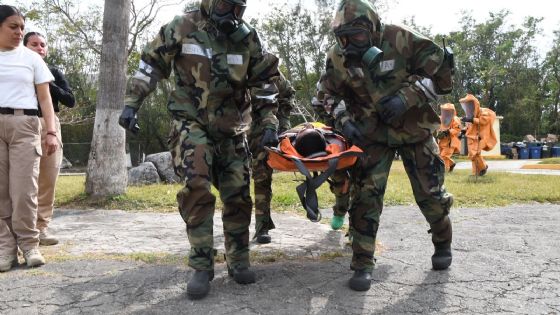 Marina capacita a personal para atender emergencia nuclear rumbo al Mundial 2026