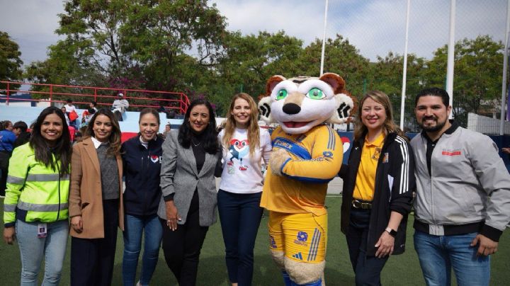 Abre DIF Monterrey primera escuela de futbol junto con Cemex y Club Tigres