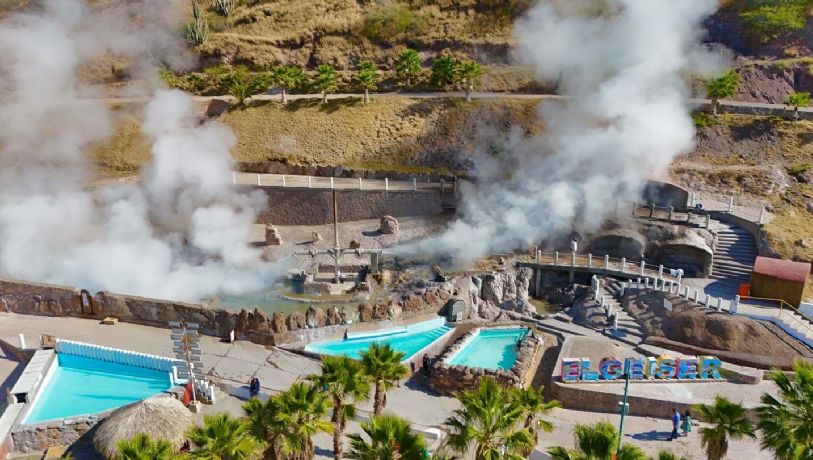 Así es el balneario El Géiser de Hidalgo que evacuaron por un sismo