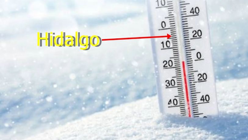 Frente frío 32 traerá temperatura de dos grados a Hidalgo este Día de la Candelaria