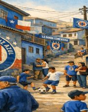 Foto descriptiva de: Barrio Cruz Azul de Coquimbo: un pueblo chileno nacido de la pasión por este club