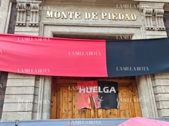 Adultos mayores los más afectados por la huelga de Nacional Monte de Piedad