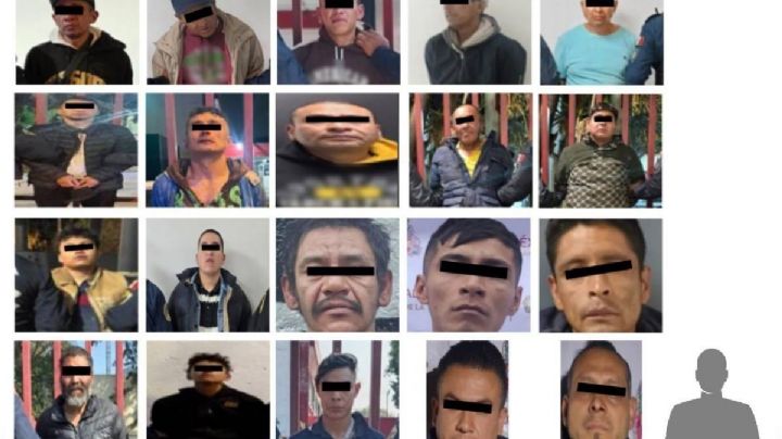 Detienen a 21 personas en posesión de drogas y armas en Azcapotzalco; 6 ya estuvieron presos