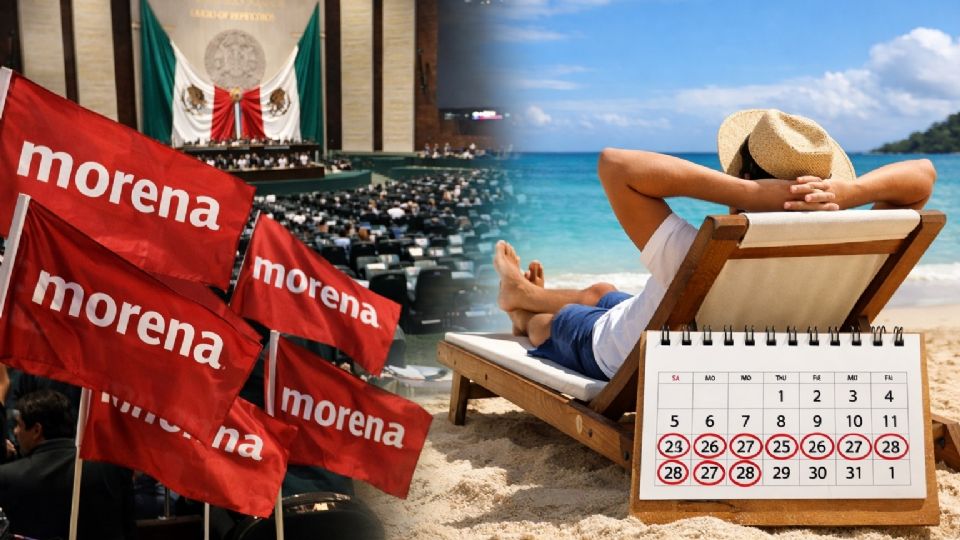 Morena va por 8 días más de descanso al año para burócratas